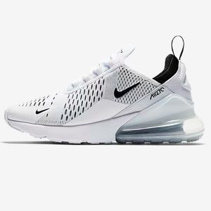 Nike Air Max 270 white and black shoes 9W 7.5M